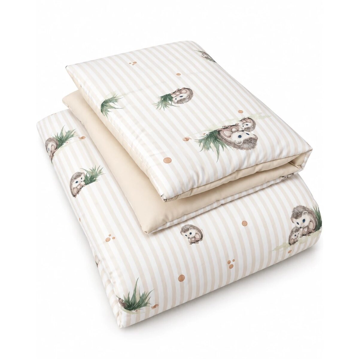 Children's Duvet and Pillow Set – Hedgehogs