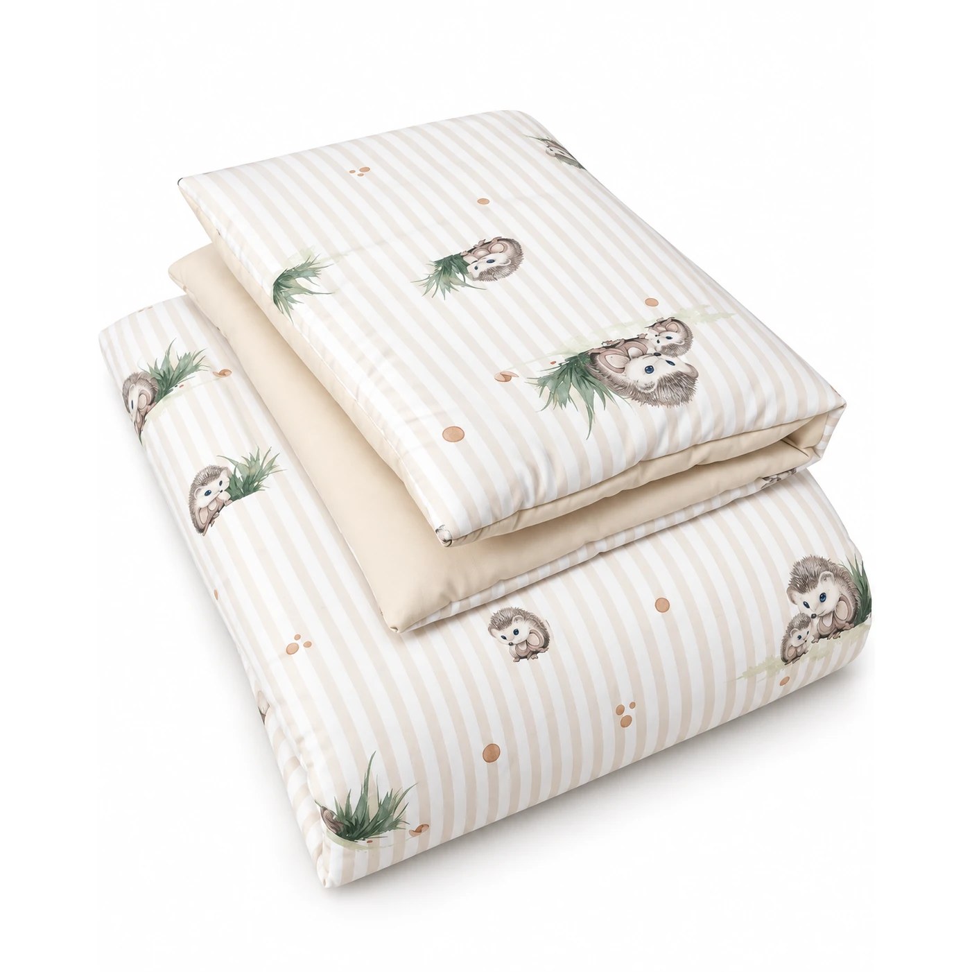 Children's Duvet and Pillow Set – Hedgehogs