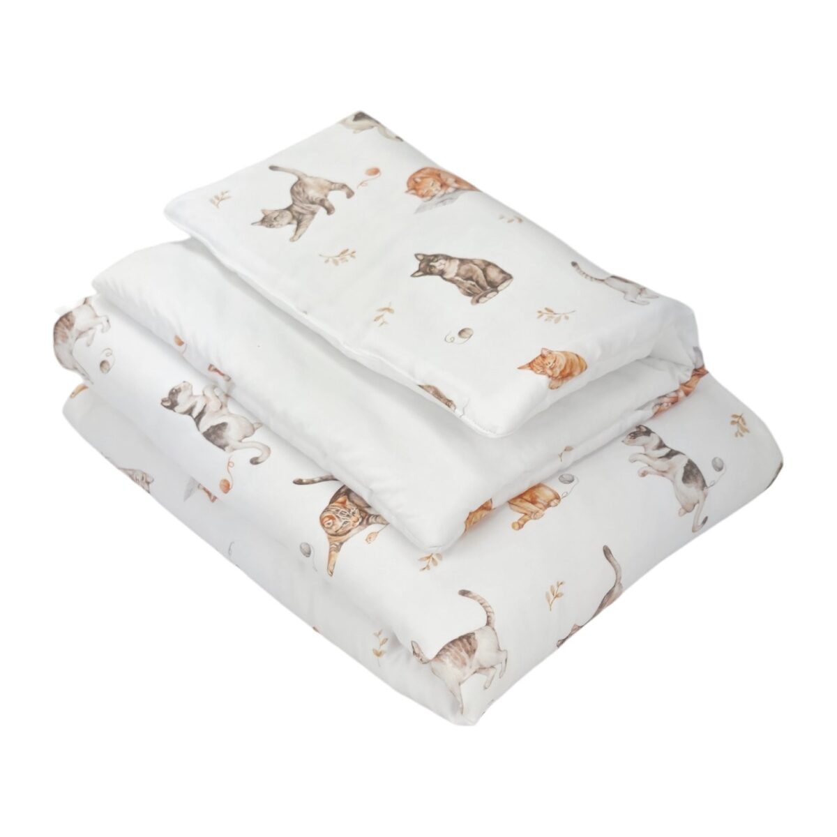 Children's Duvet and Pillow Set – Kittens Children's Duvet and Pillow Set – Kittens