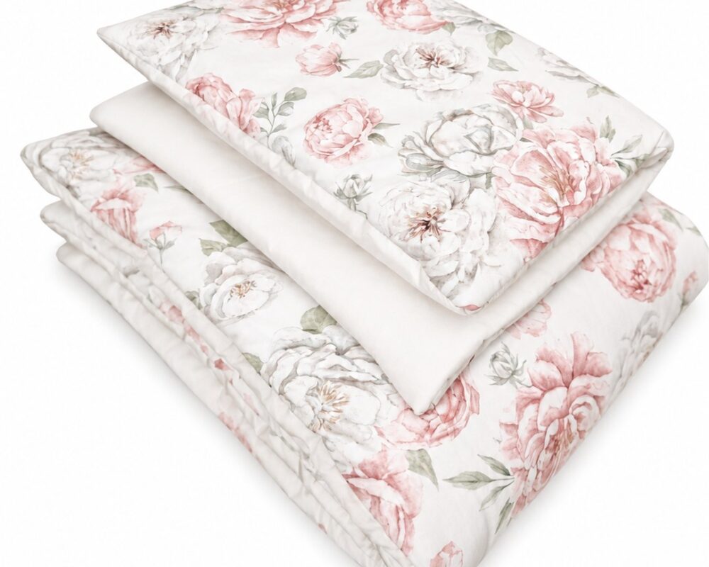 Children's Duvet and Pillow Set – Peonies Children's Duvet and Pillow Set – Peonies