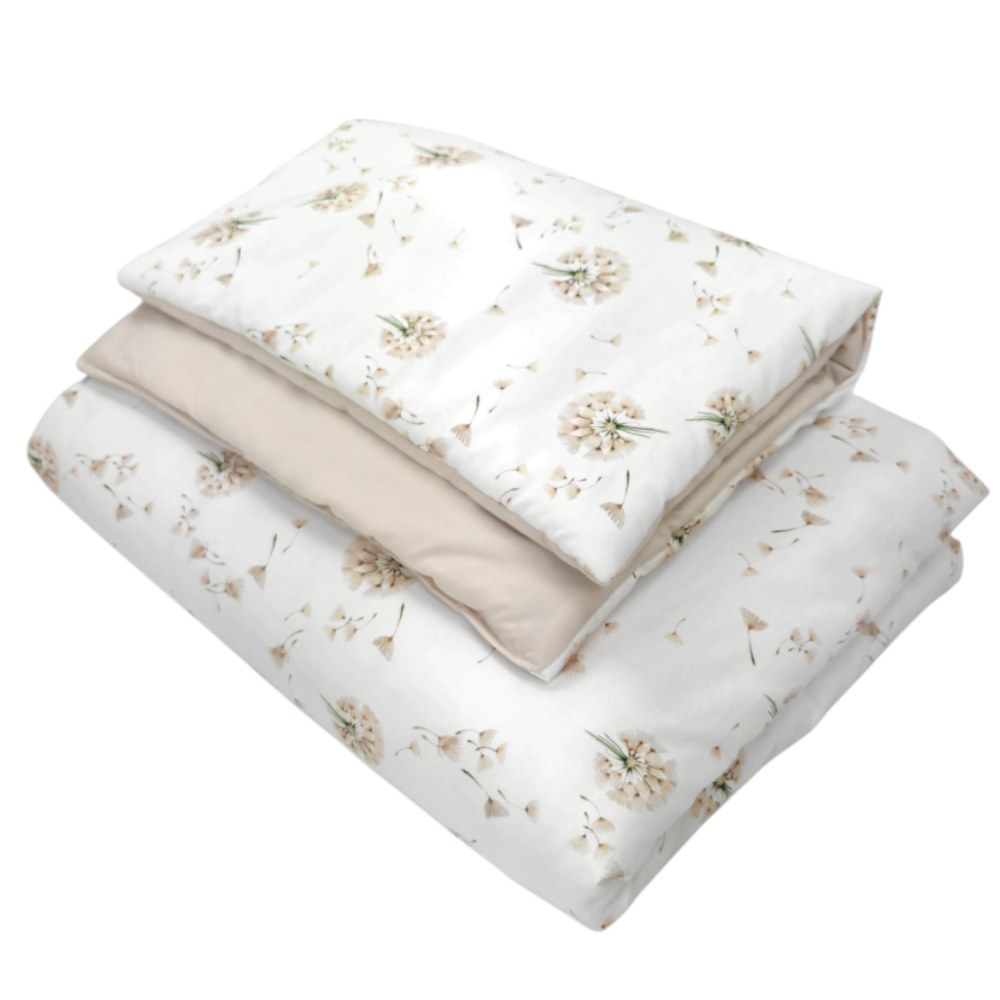 Children's Duvet and Pillow Set – Dandelions Children's Duvet and Pillow Set – Dandelions