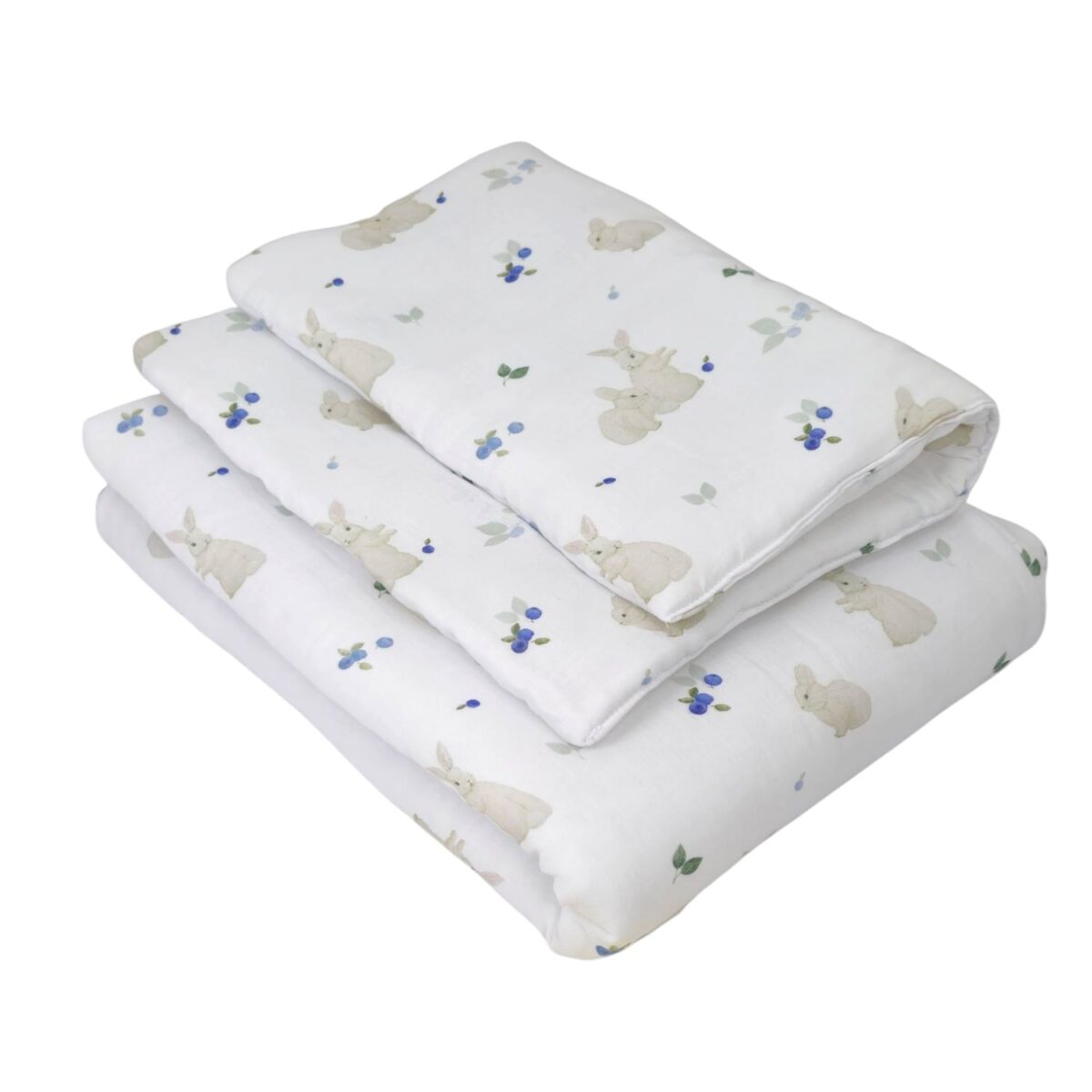 Children's Duvet and Pillow Set – Forest Bunnies