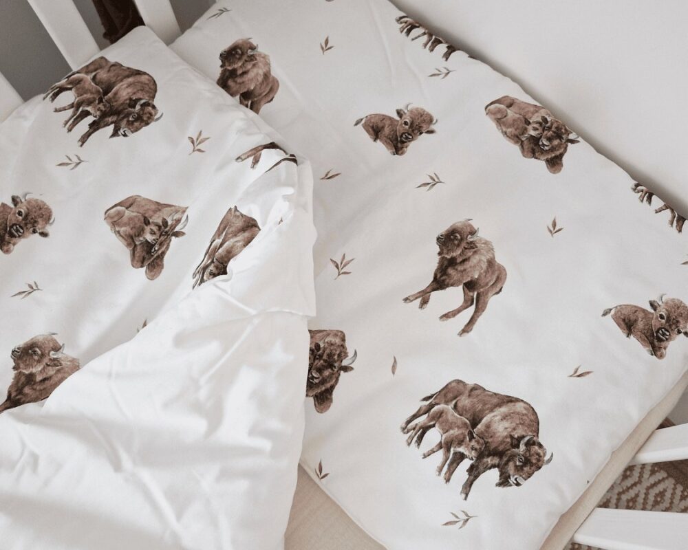 Children's Duvet and Pillow Set – Bison Children's Duvet and Pillow Set – Bison