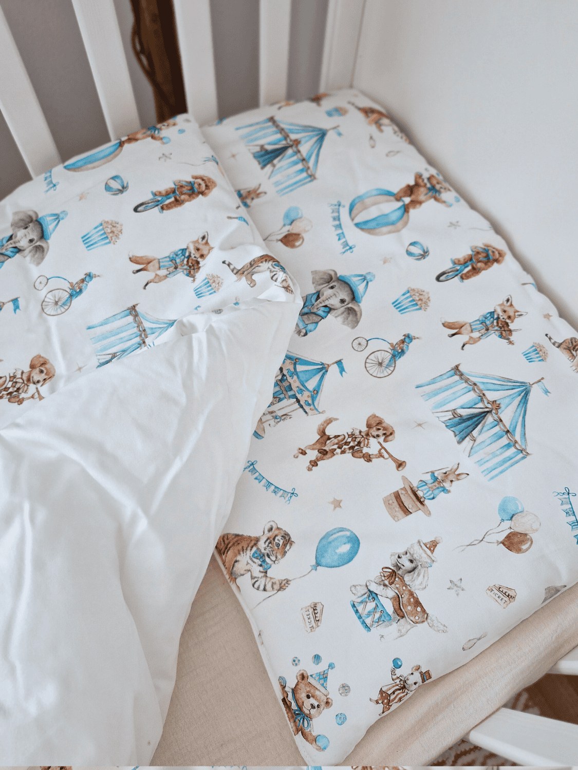 Children's Duvet and Pillow Set – Circus Children's Duvet and Pillow Set – Circus