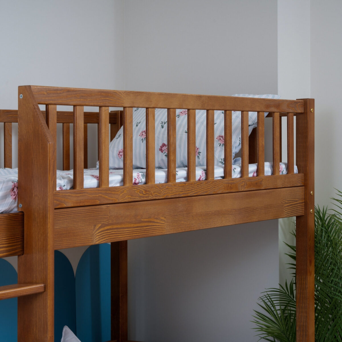 KOSMO Bunk Bed – Retro (4) KOSMO Bunk Bed in pine wood, Retro