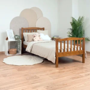 MALVA Children’s Bed in pine wood, retro, in the children's room
