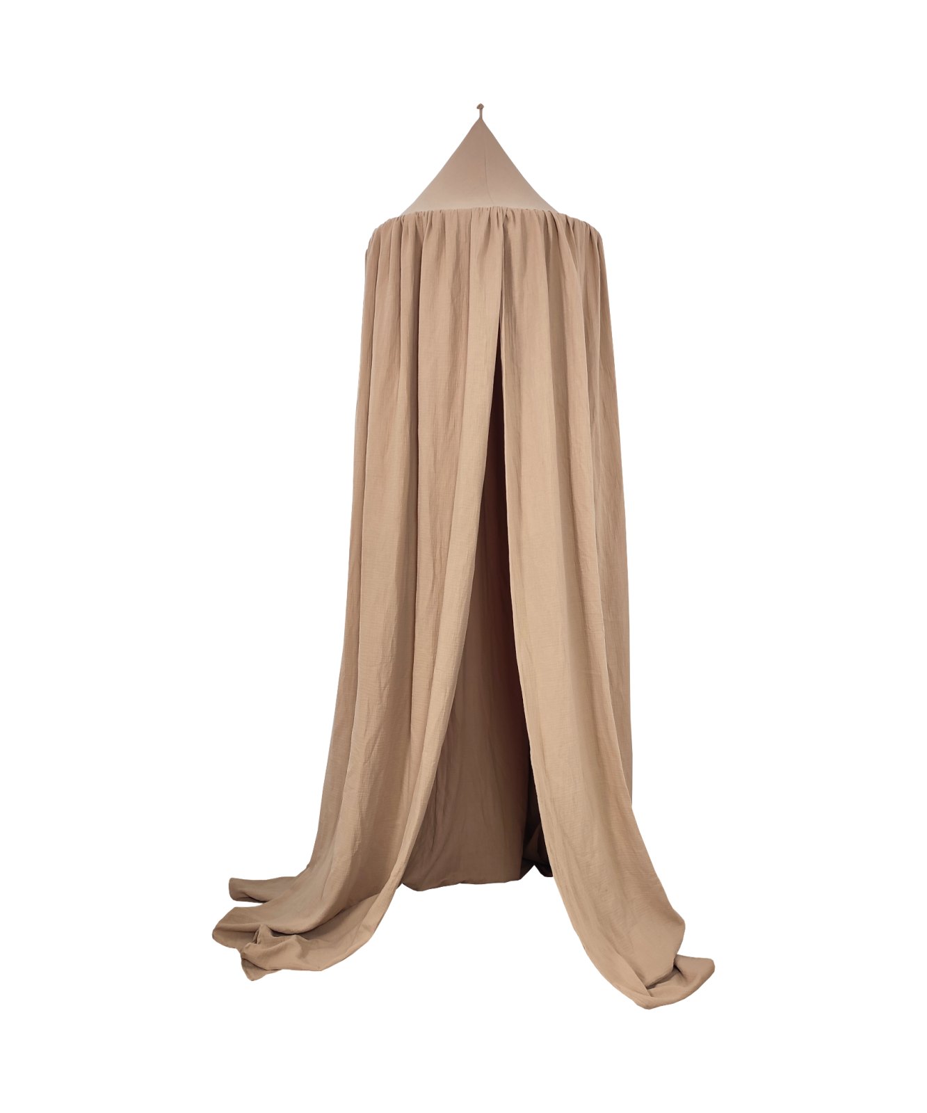 Muslin Canopy – Ceiling Mounted – Cappuccino