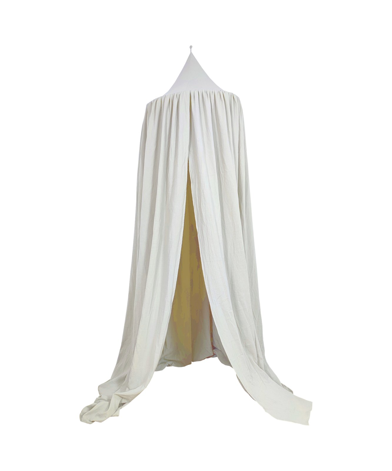 Muslin Canopy – Ceiling Mounted – Ecru