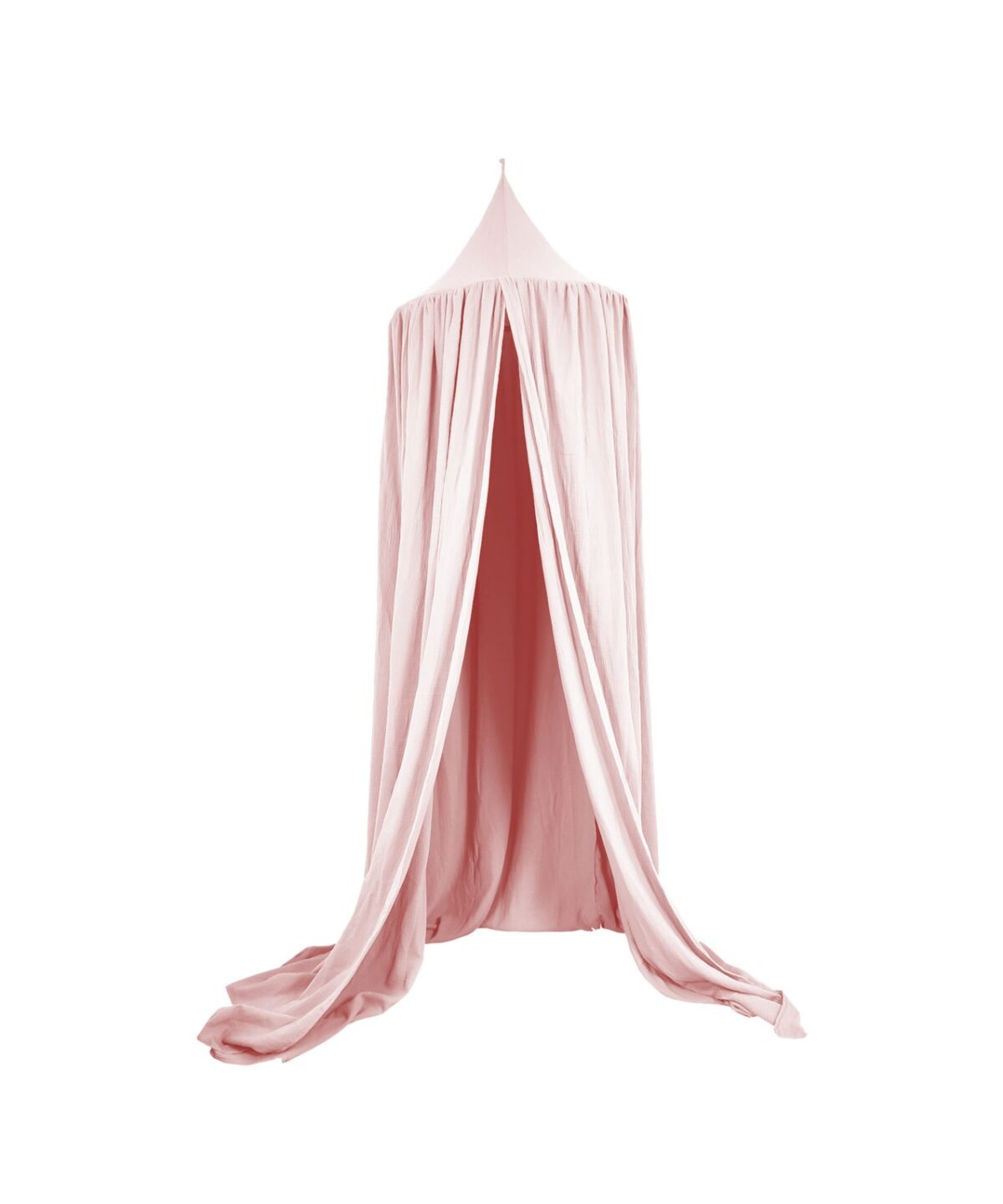 Muslin Canopy – Ceiling Mounted – Powder Pink