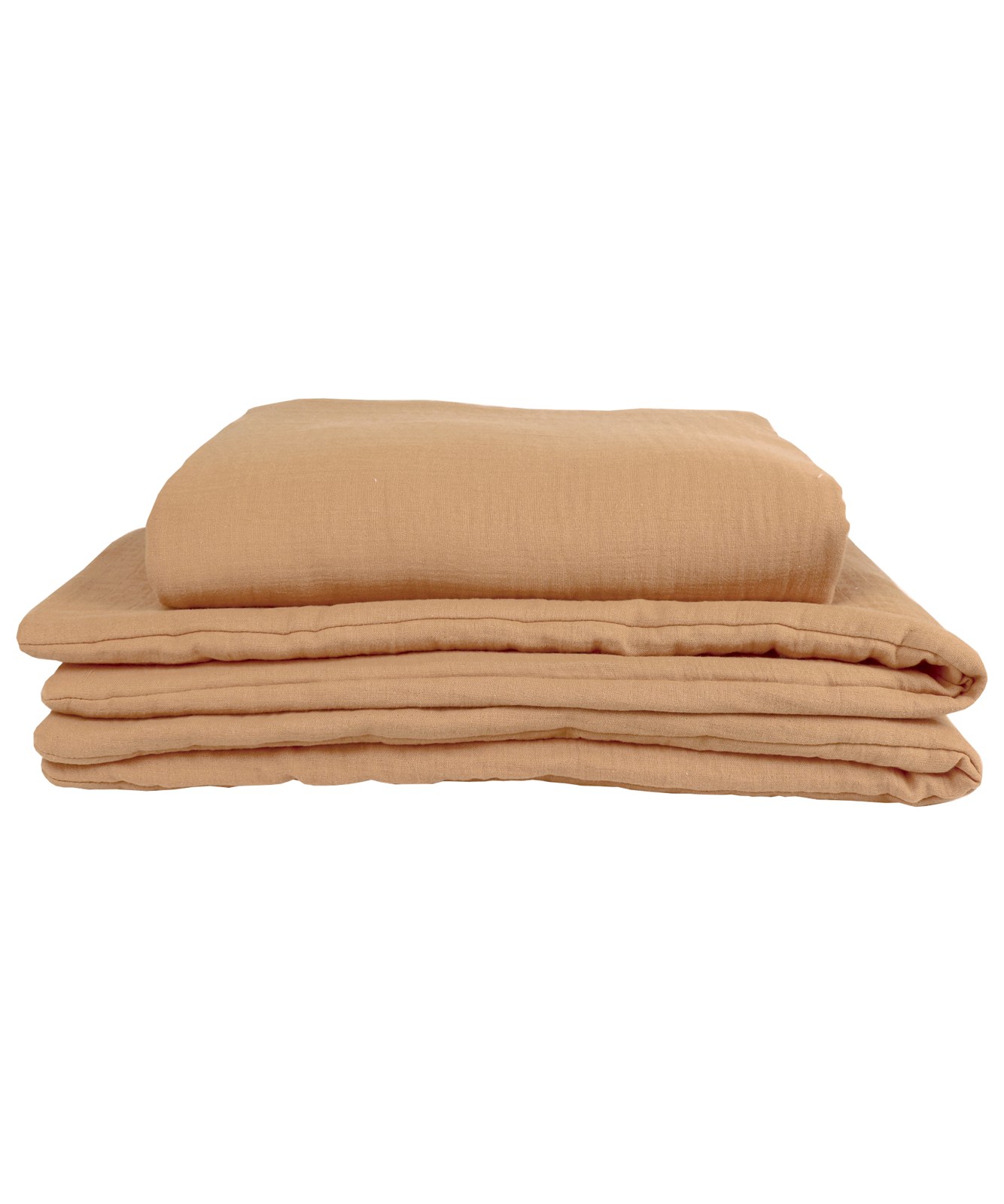 Muslin Duvet and Pillow Set – Cappuccino Muslin Duvet and Pillow Set – Cappuccino