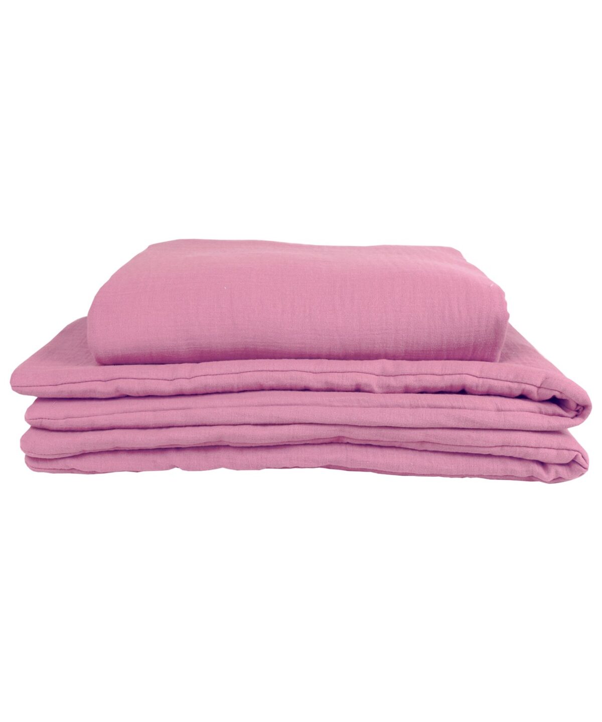 Muslin Duvet and Pillow Set – Coral Muslin Duvet and Pillow Set – Coral