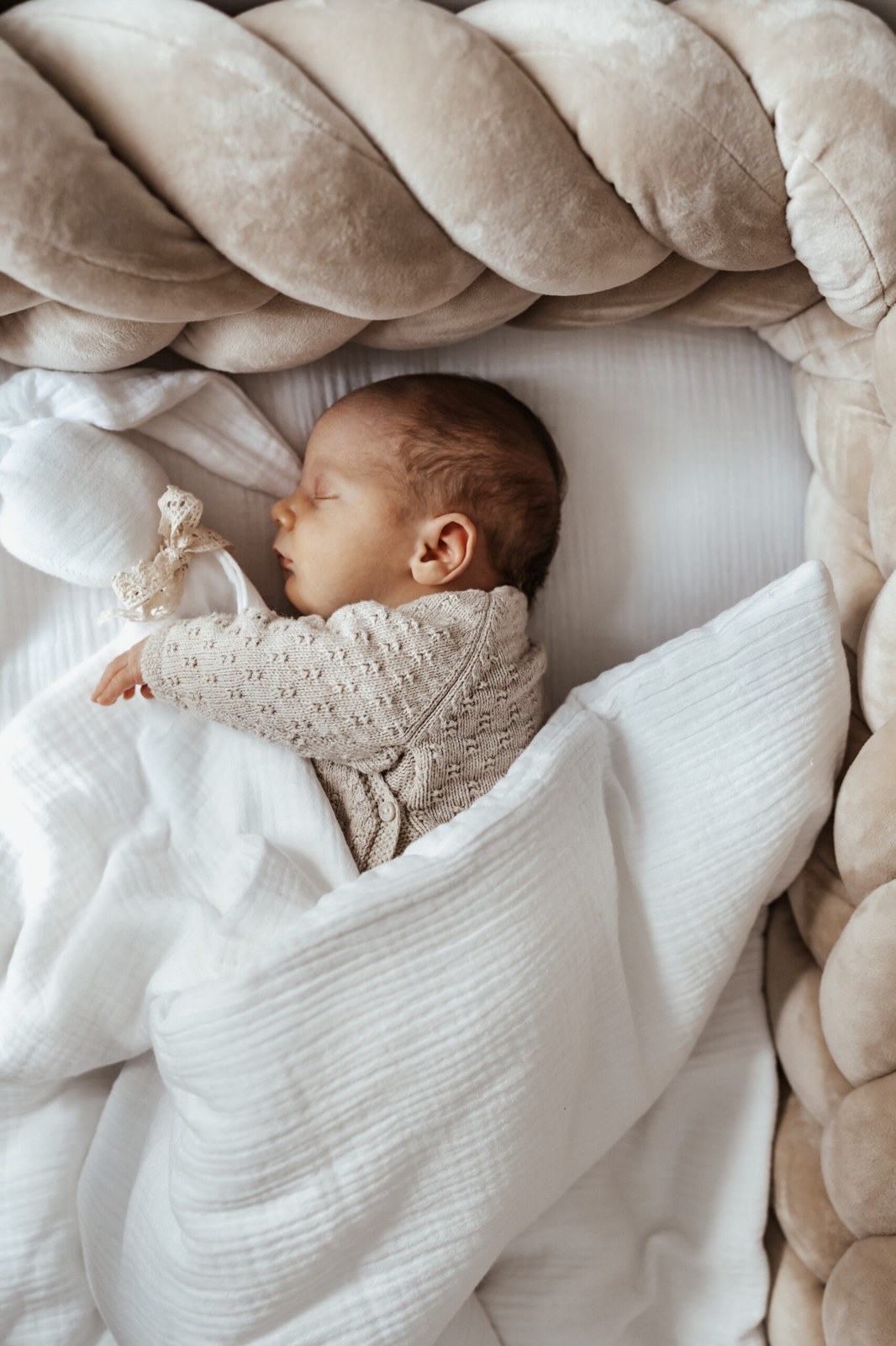 Muslin Duvet and Pillow Set – White