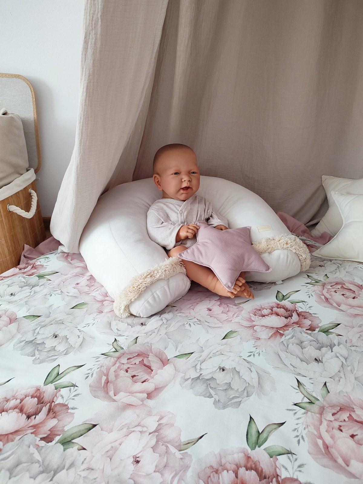 Boho Rainbow Nursing Pillow Boho Rainbow Nursing Pillow