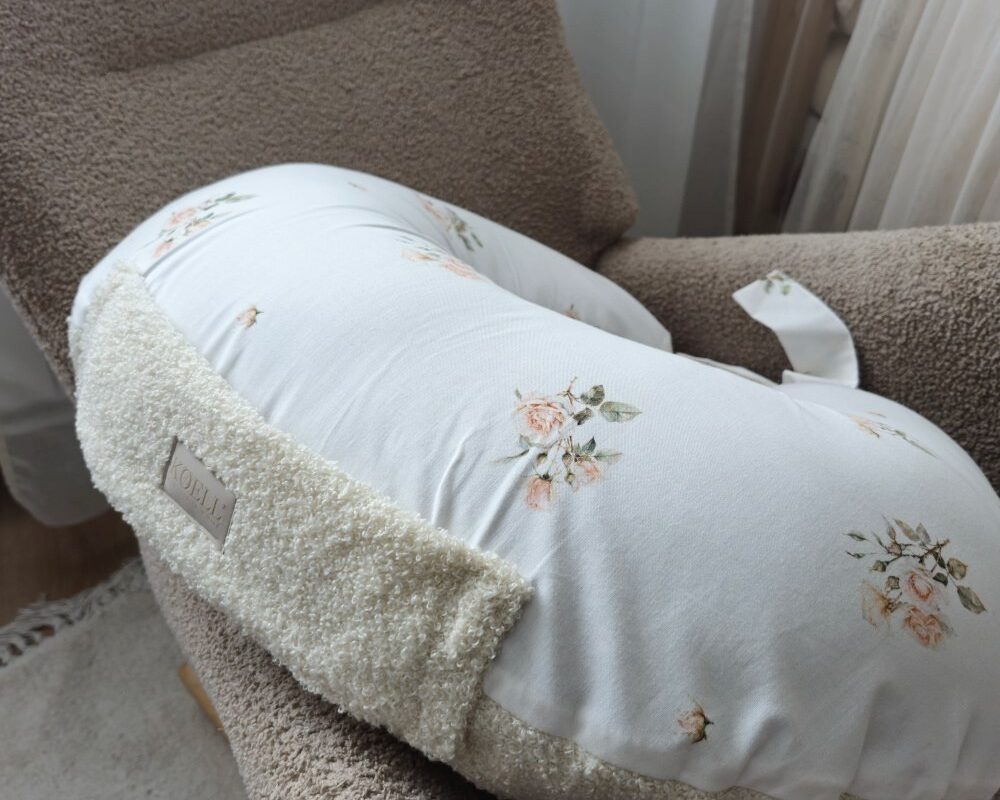 Adjustable Nursing Pillow with Waist Tie